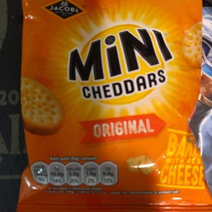 McVities Baked Mini Cheddars,