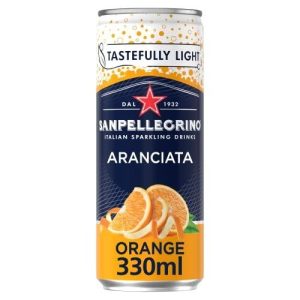 San Pellegrino Sparkling Aranciata Orange